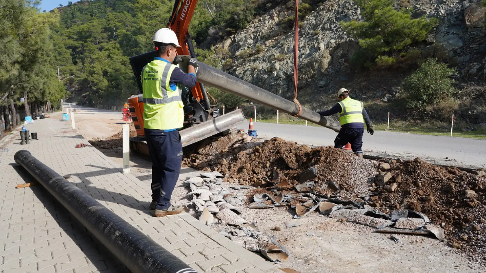 MUSKİ'den Marmaris'te Kesintisiz Su Çalışmaları