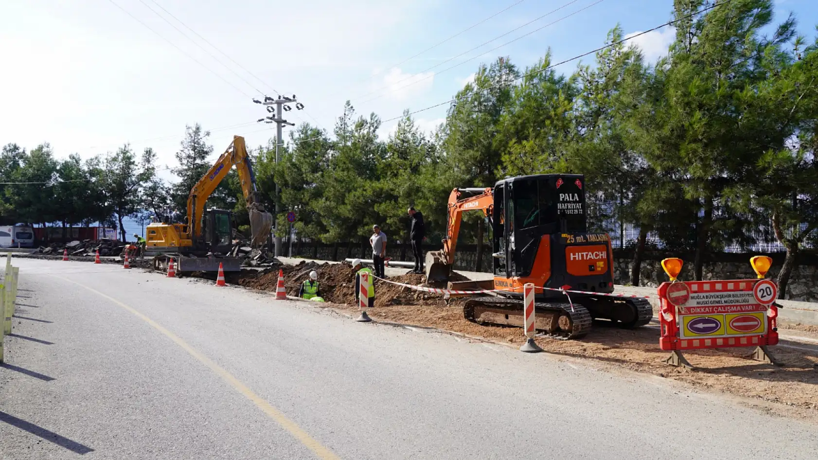 MUSKİ'den Marmaris'te Kesintisiz Su Çalışmaları