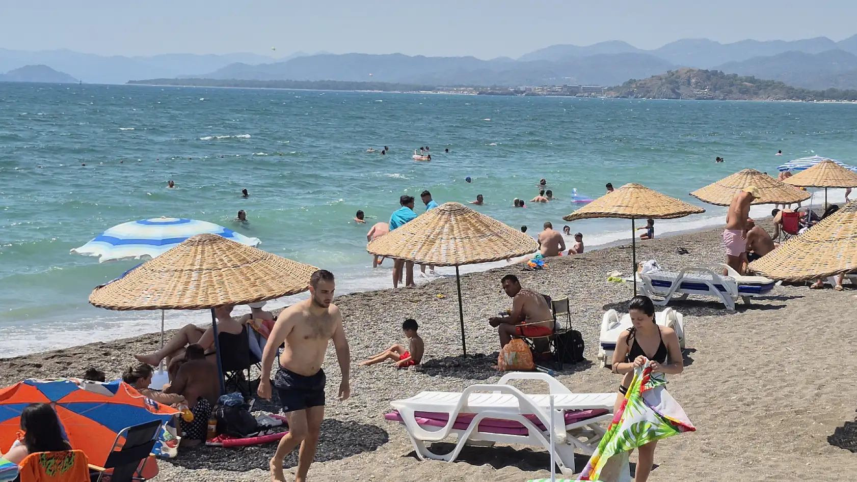 Fethiye'de Denizin ve Güneşin Keyfi Çalış'ta Çıkarılıyor