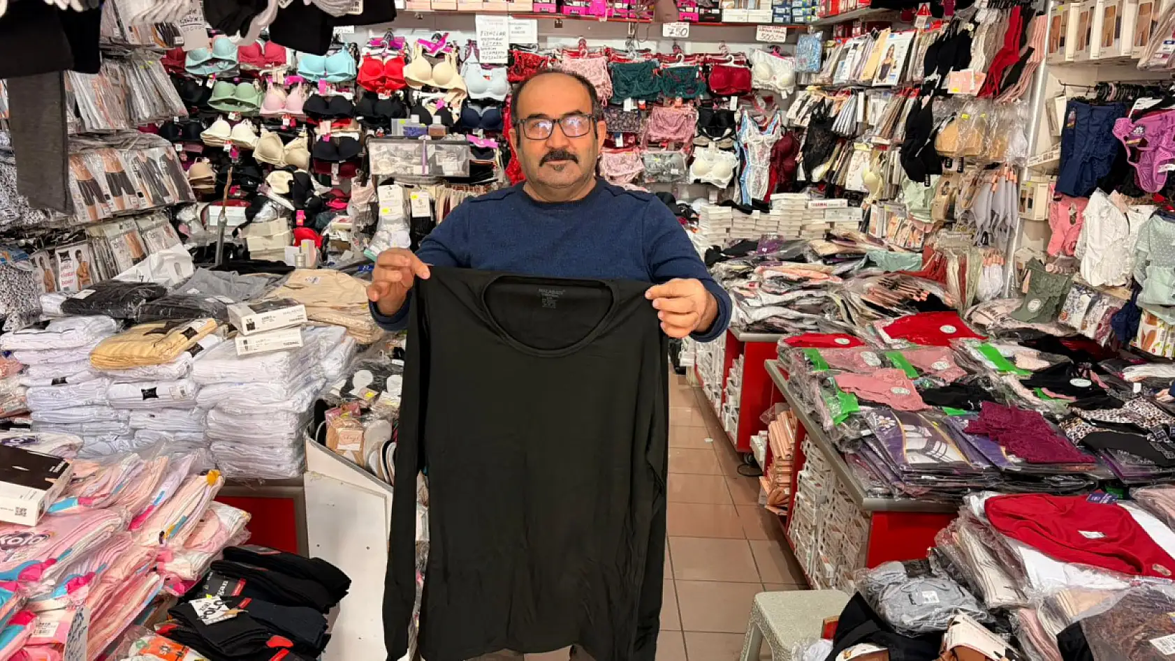 Fethiye'de içliklere kış öncesi ilgi artıyor: 'İçlikler sıfır dereceyi 10 derece gibi hissettiriyor'