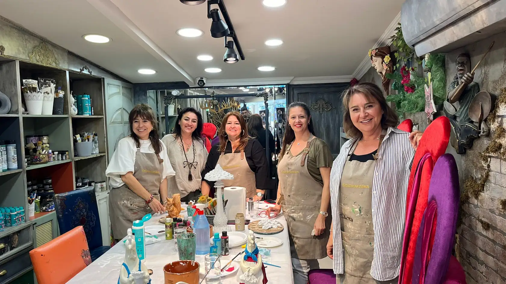 Fethiye'de sanat ile buluşma adresi: Misterio Art & Deco Sanat Atölyesi