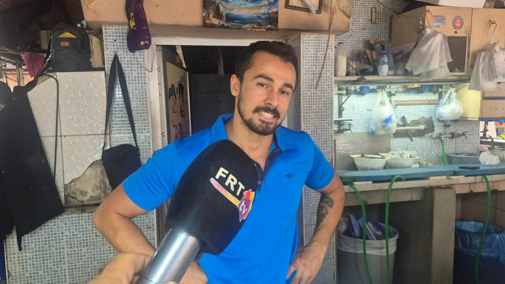 Fethiye Balık Pazarı'nda Hamsi Tezgâhlarda Yerini Aldı