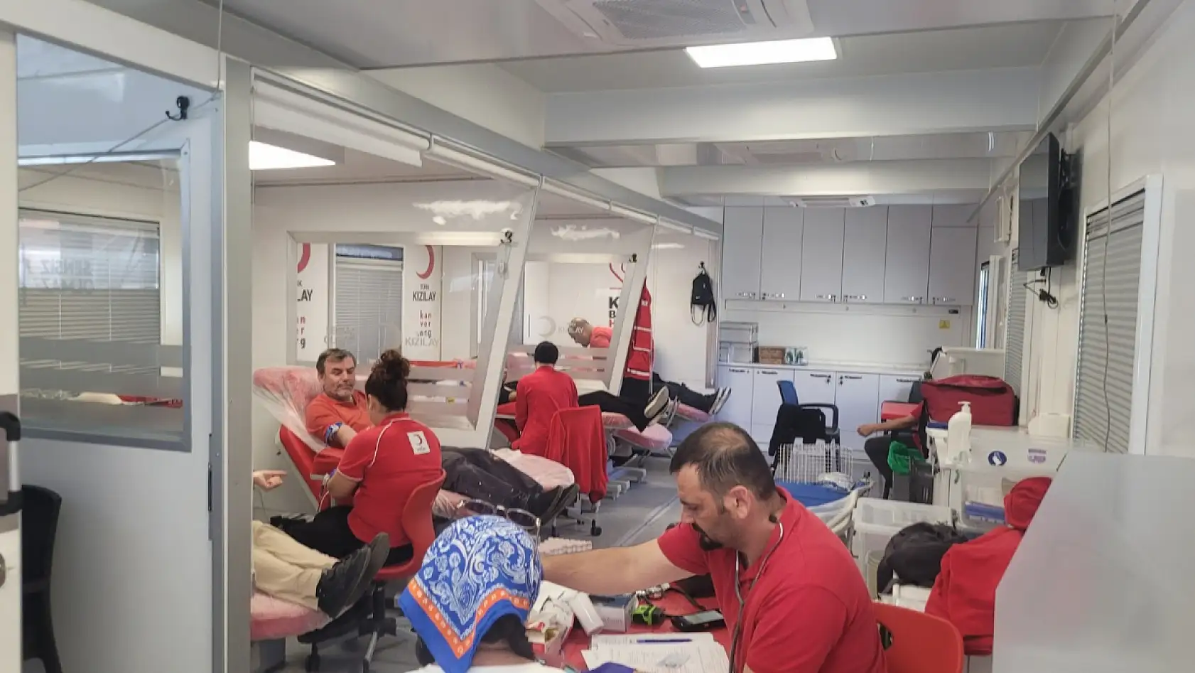 Fethiye Çamköy'de Kan Bağışına Yoğun İlgi