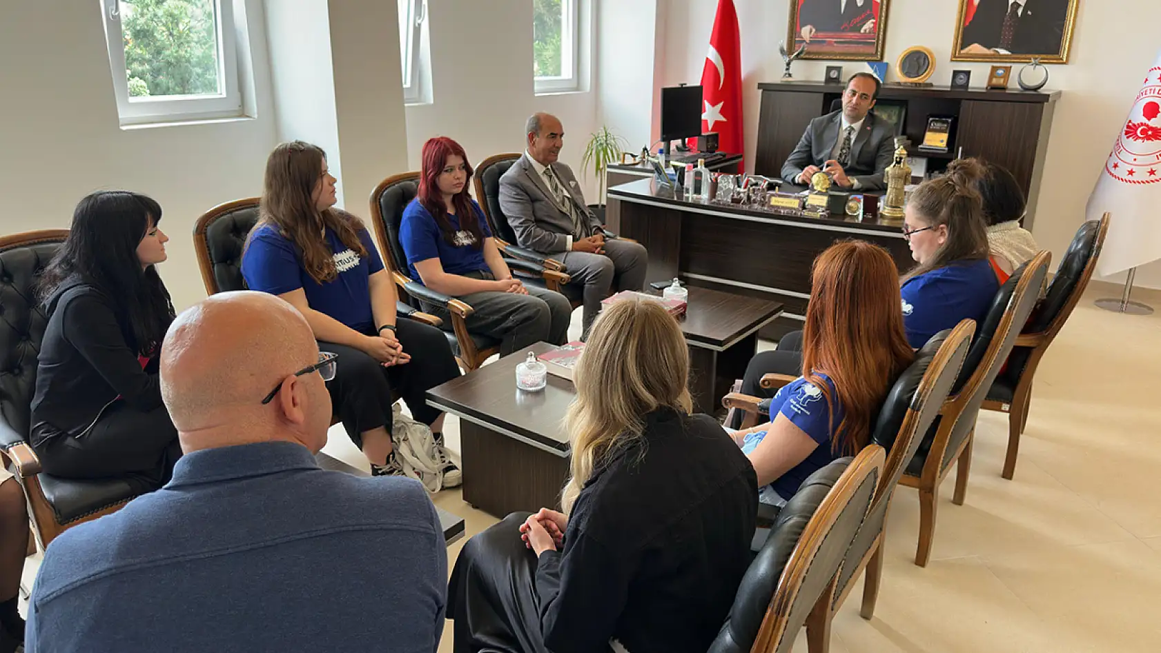 Çekyalı Sağlık Meslek Lisesi öğrencileri Datça'da staj yapıyor