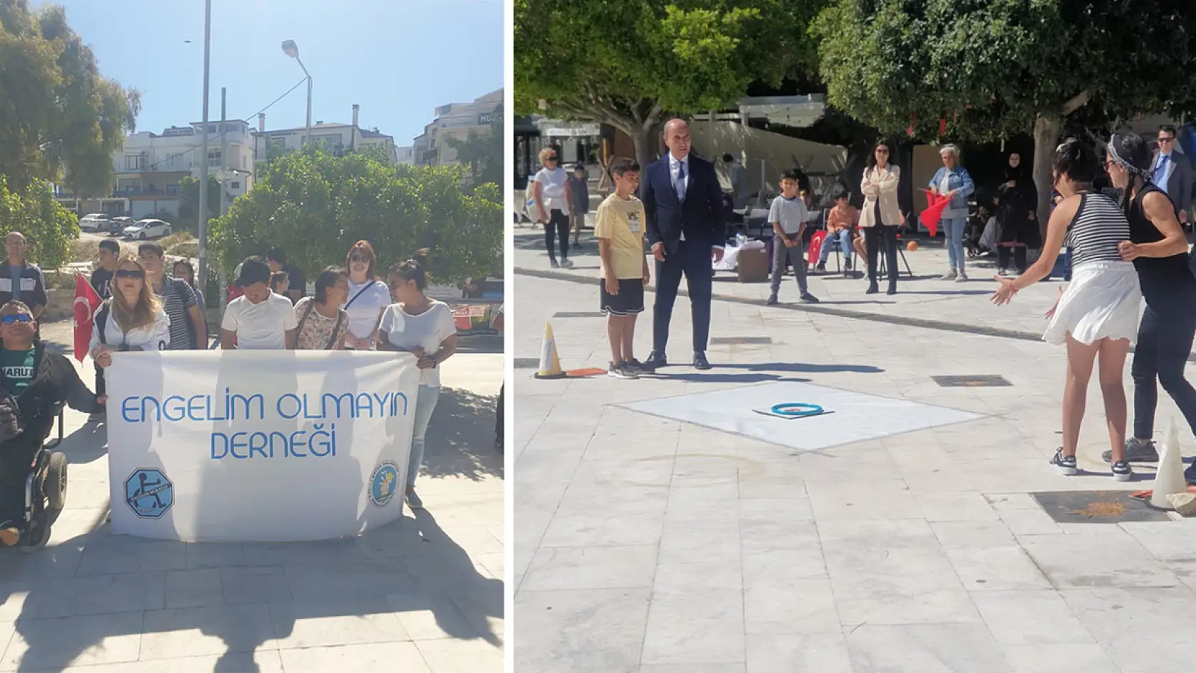 Datça'da Engelliler Haftası yürüyüş ile başladı