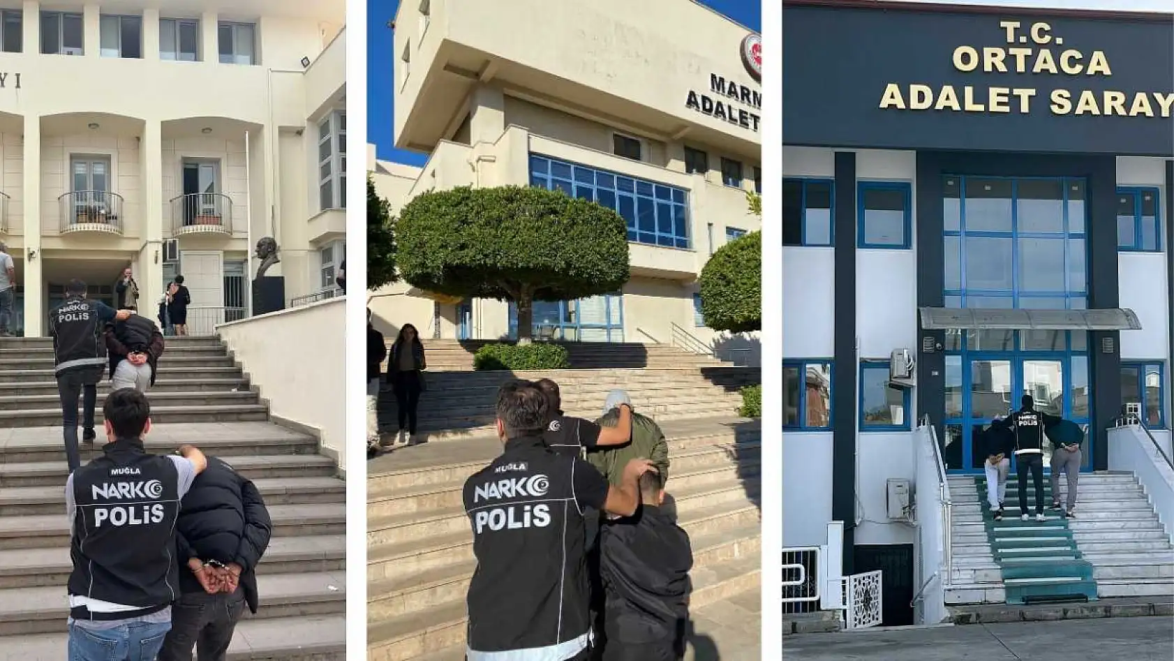 Muğla'da uyuşturucu operasyonlarında 8 tutuklama