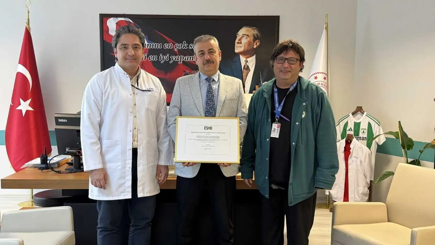 MEAH Tıbbi Onkoloji Kliniğine ESMO'dan Uluslararası akreditasyon