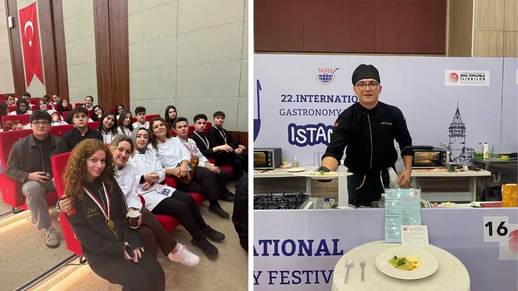 Menteşe'nin genç şeflerinden madalya yağmuru