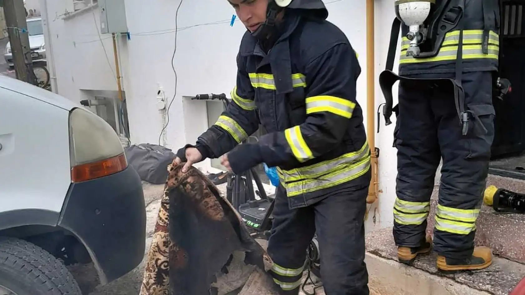 Menteşe Kentsel sit alanındaki yangın korkuttu