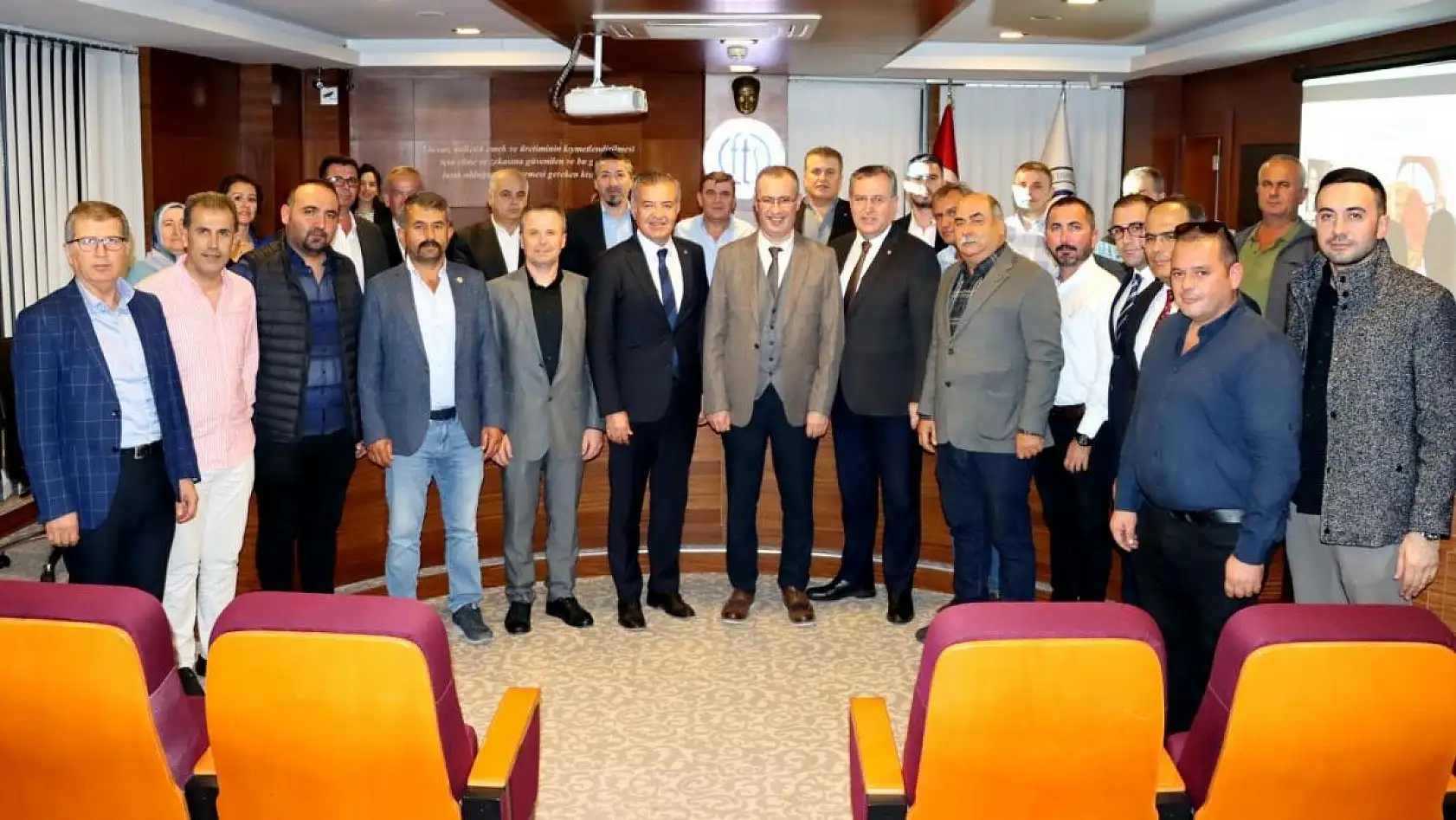 Kaymakam Ertaş, FTSO toplantısına katıldı