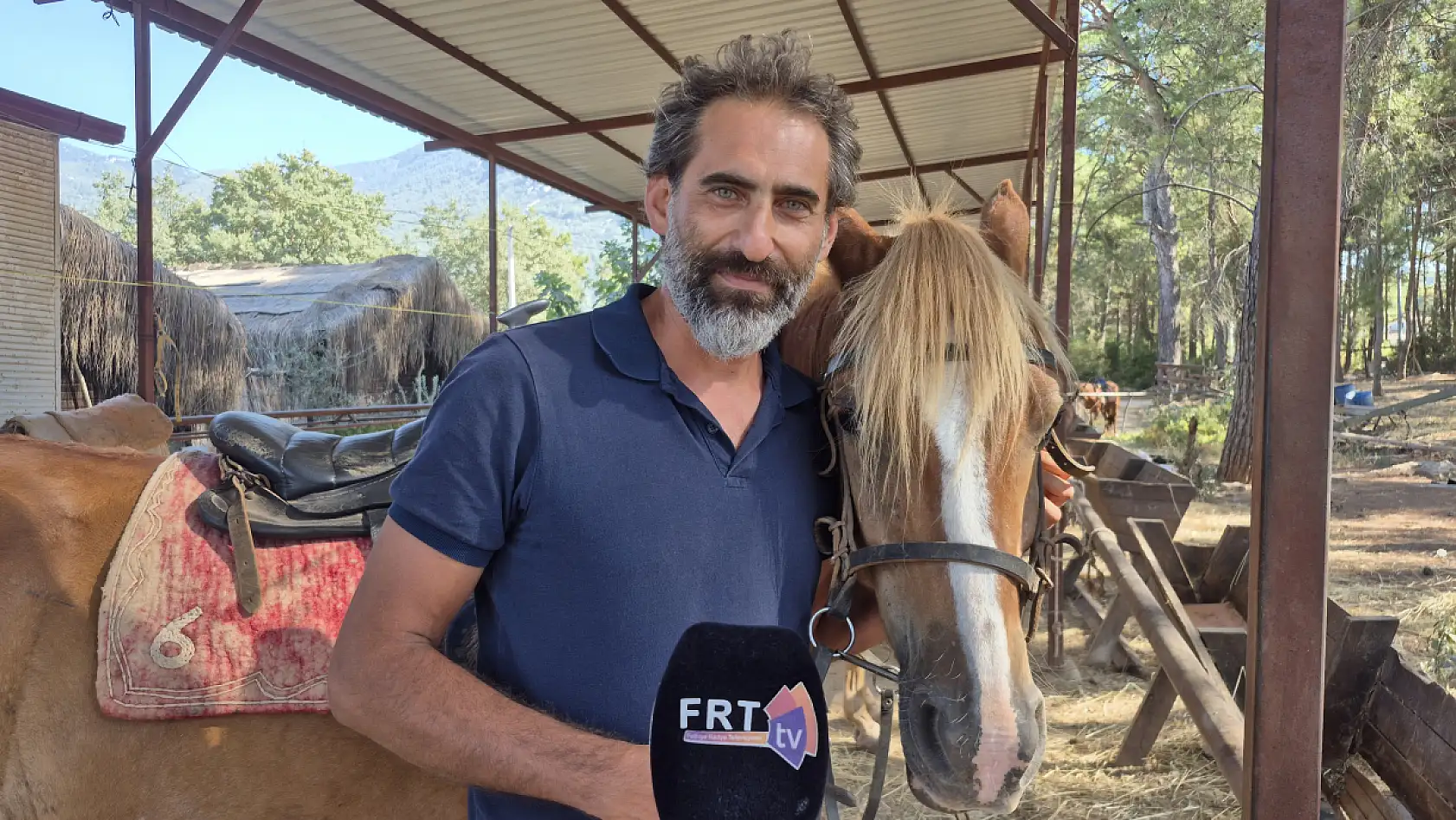 Fethiye'de atlarla doğa turu: 'Atların insan üzerinde çok büyük bir etkisi var'