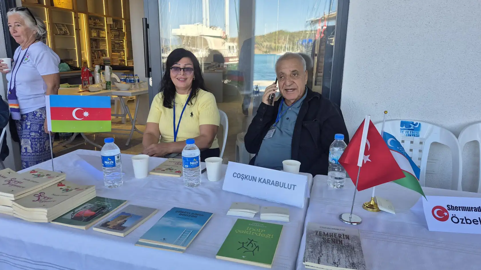 Azerbaycanlı Yazar Nazile Gültaç, Fethiye'de Gönül Yolculuğu Platformu'nu Tanıttı
