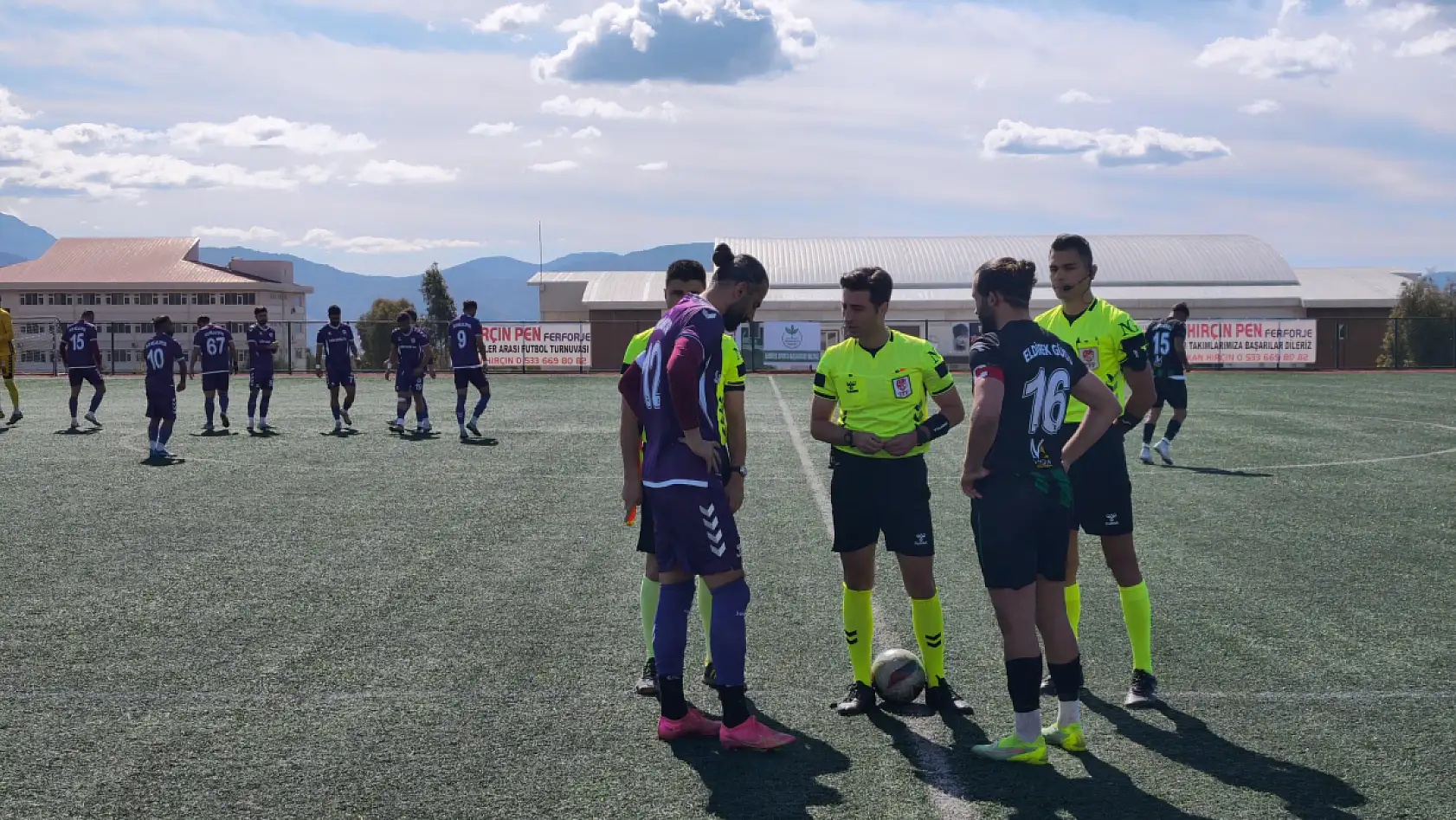 Fethiye'de amatör futbol heyecanı: Eldirekgücüspor:1 Milas Belediyespor: 2