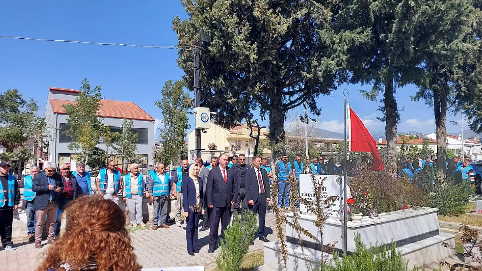 Şehit Süleyman Yasir Ağır'ın Kabri ziyaret edildi