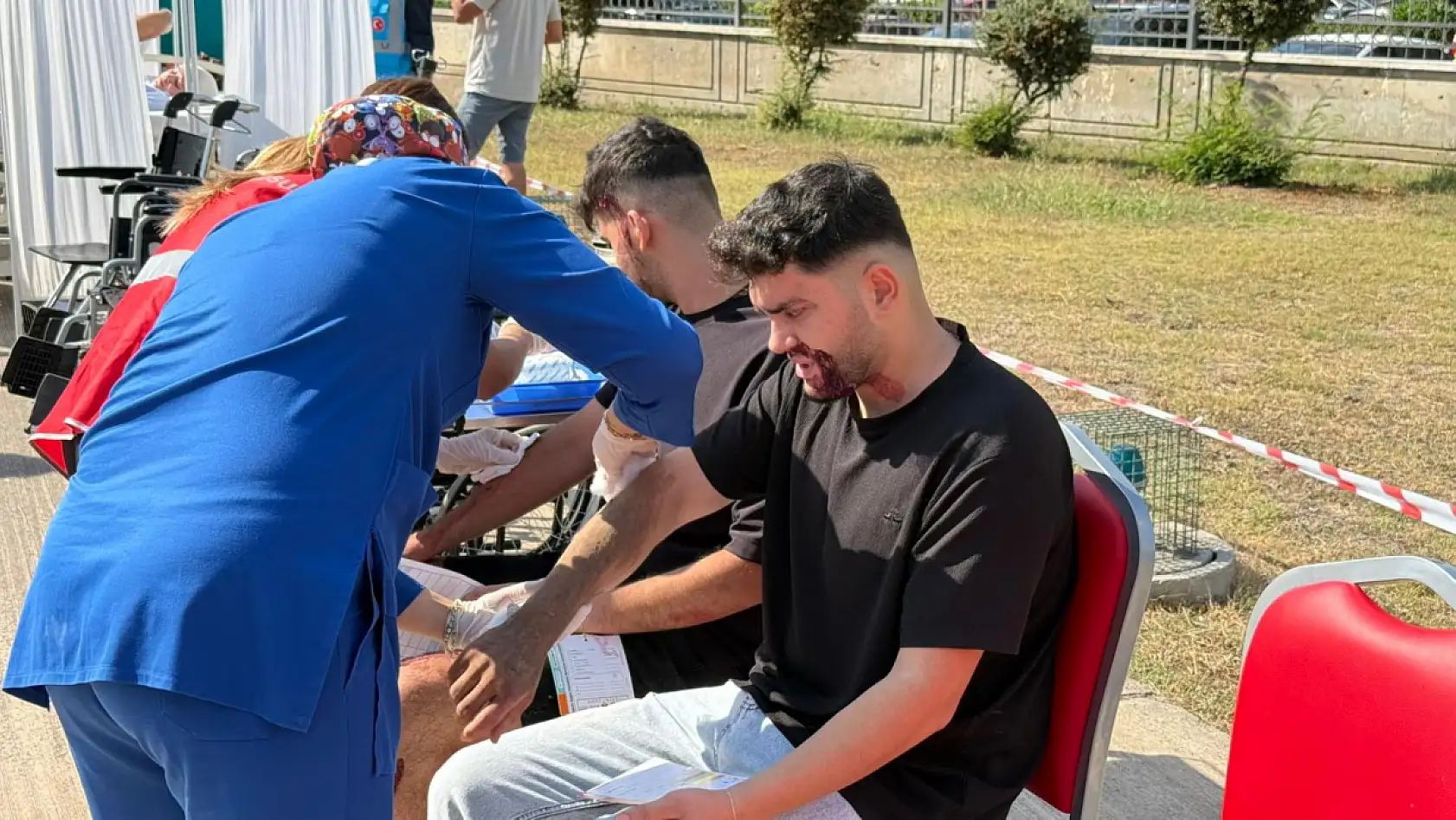 Fethiye Devlet Hastanesi'nde Göcek Tüneli Çökme Tatbikatı Gerçekleştirildi