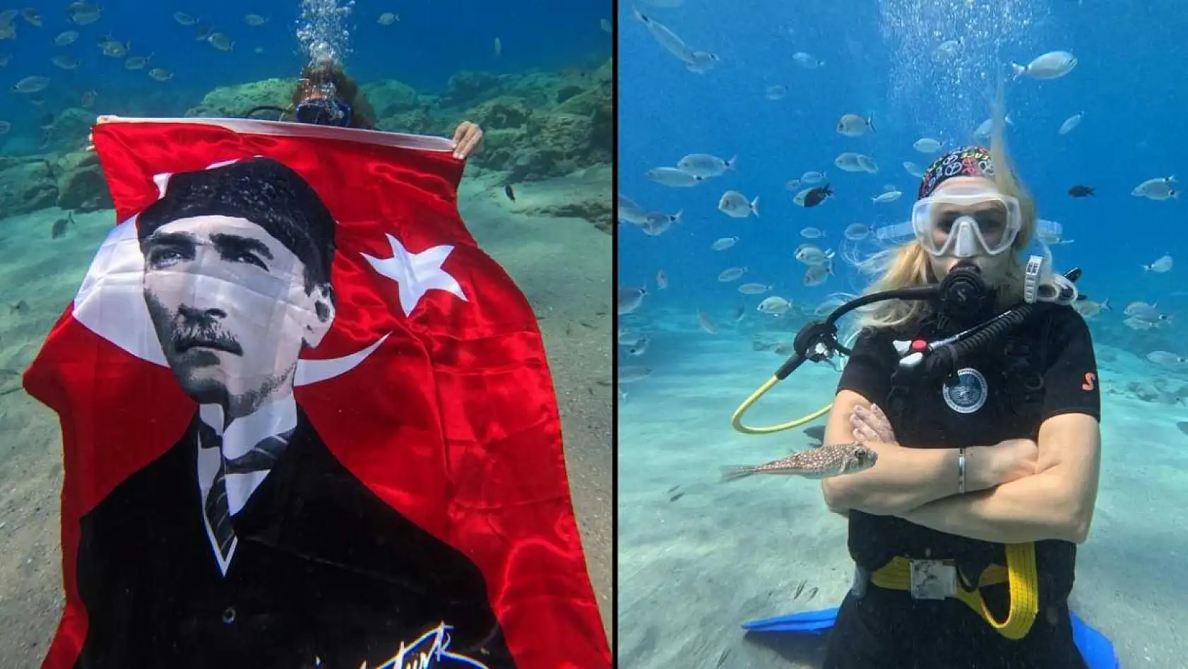 Fethiye'de Dalış Eğitmeni Çelen: 'Deneme Dalışı Yapmak İçin Yüzme Bilmeye Gerek Yok'