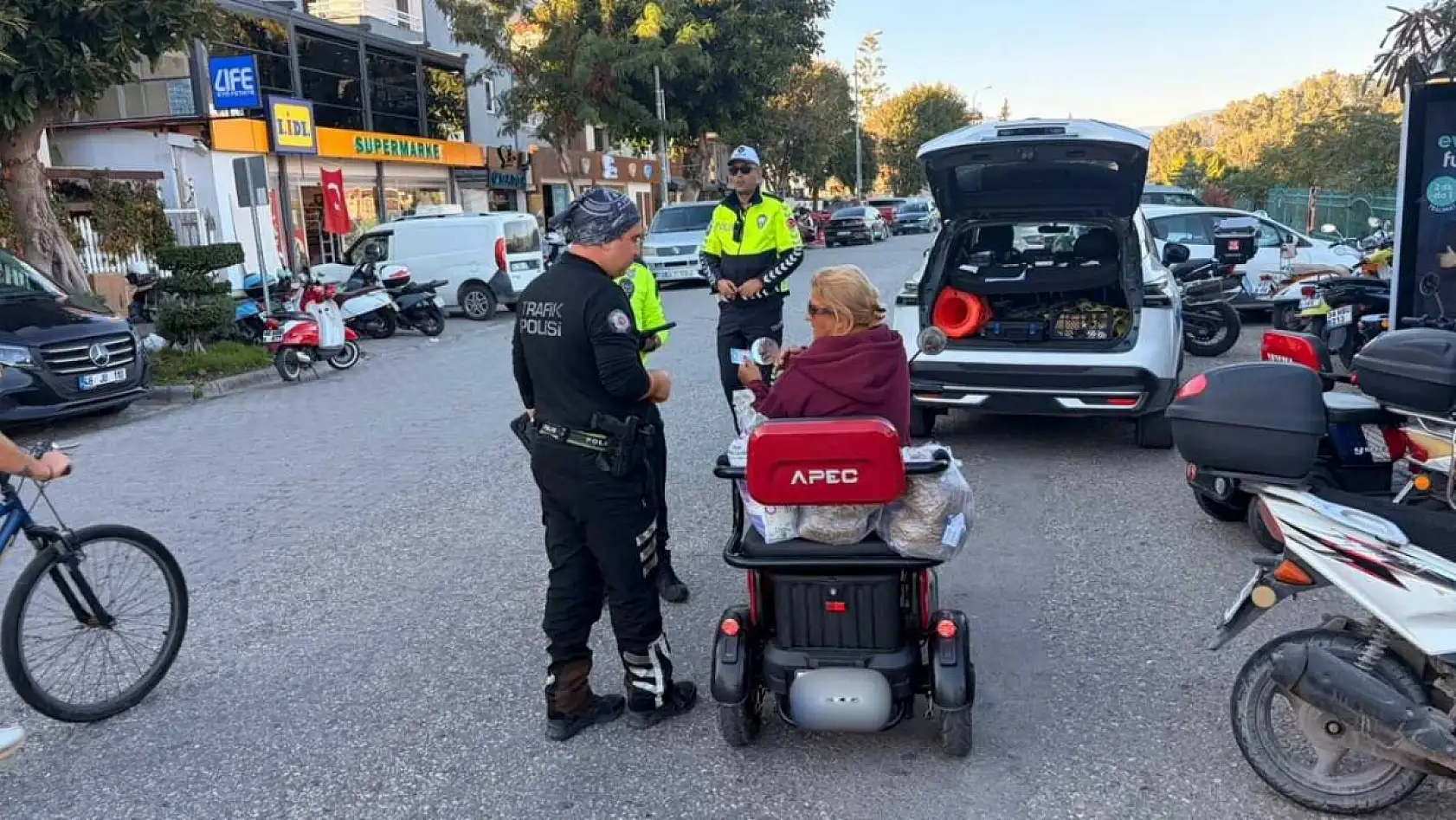Fethiye Çalış Sahil Yolu'nda motosikletlere sıkı denetim