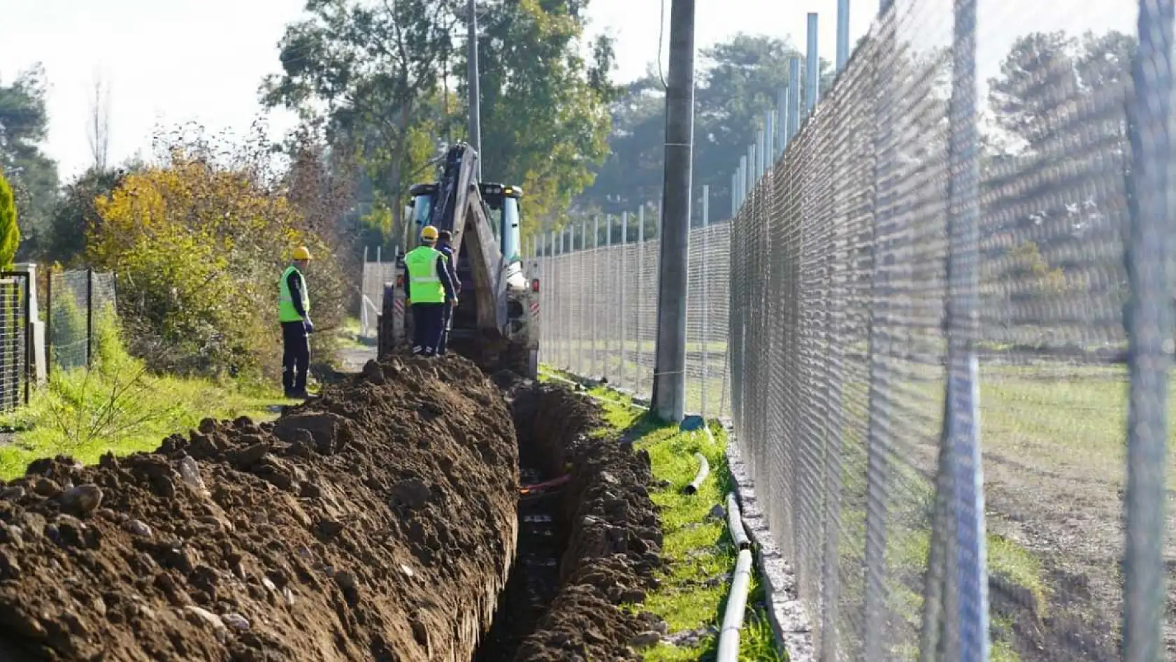 MUSKİ, Karabörtlen içme suyu hatlarını kamusal alana taşıyor