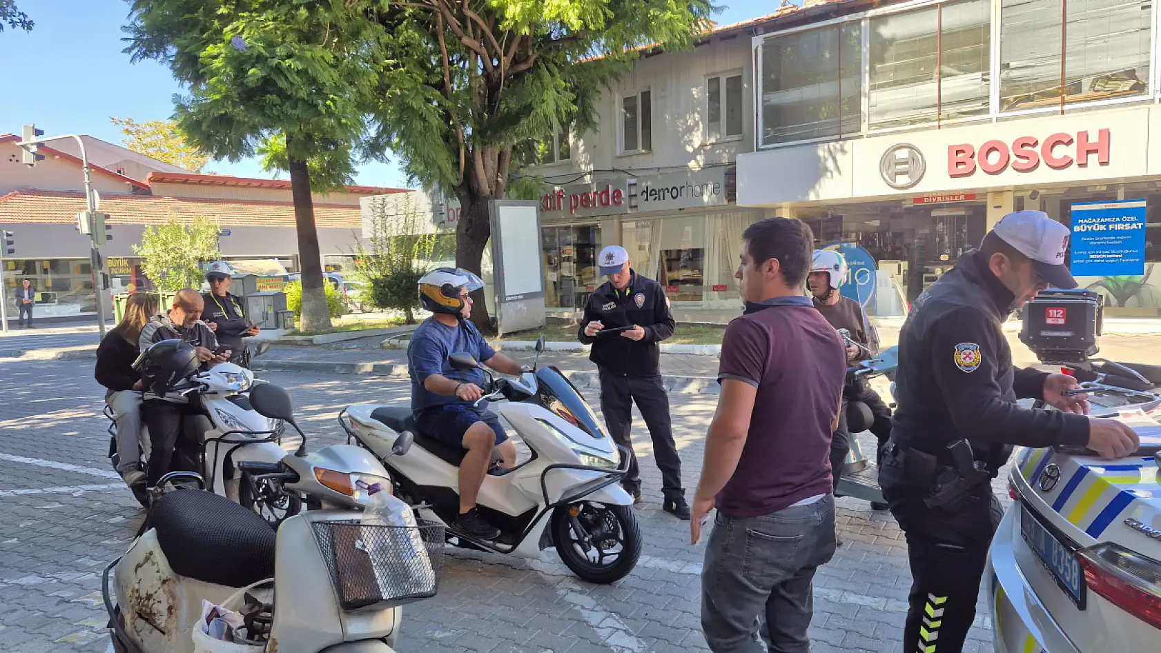 Fethiye'de Trafik Ekiplerinden Kapsamlı Motosiklet Denetimi