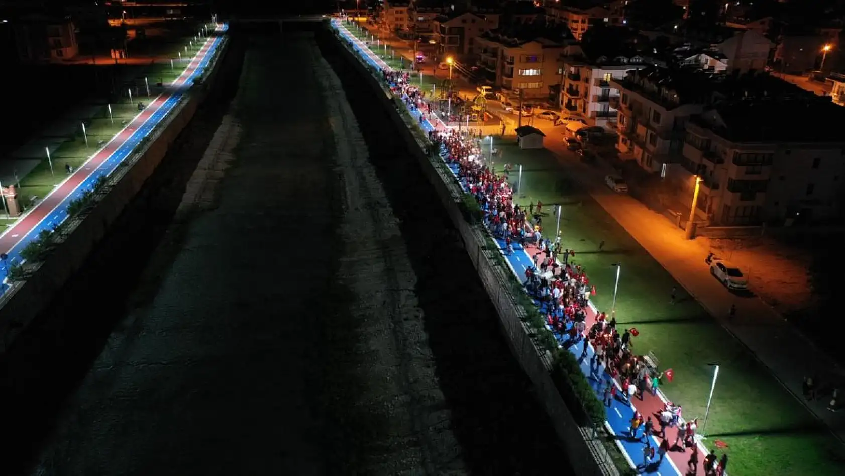 Seydikemer'de 100. Yıl Fener Alayı