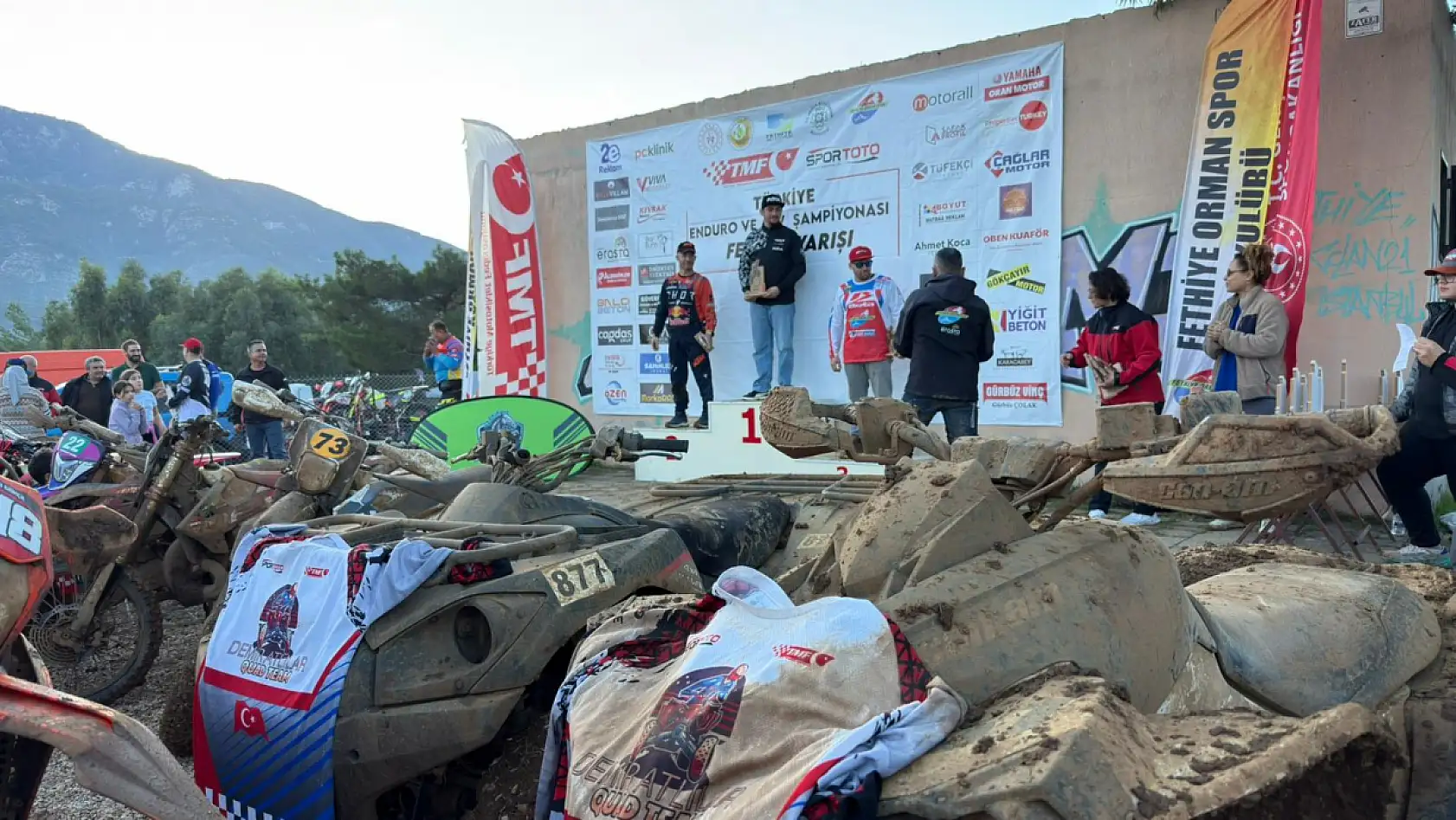 Fethiye'de Enduro ve ATV Şampiyonası Sona Erdi, Ödül Töreni Gerçekleşti