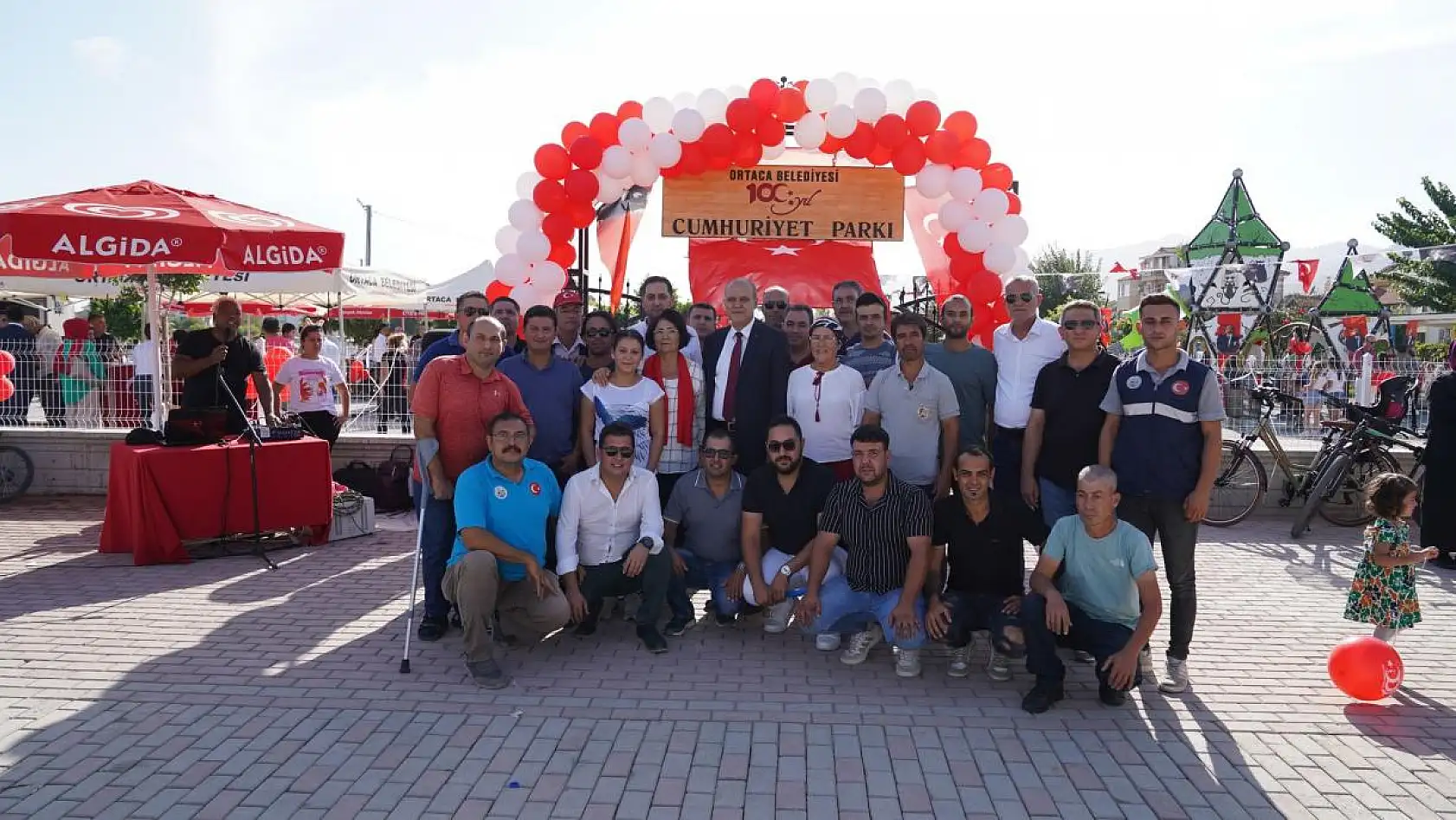 100. Yıl Cumhuriyet Parkı Açılış Töreni