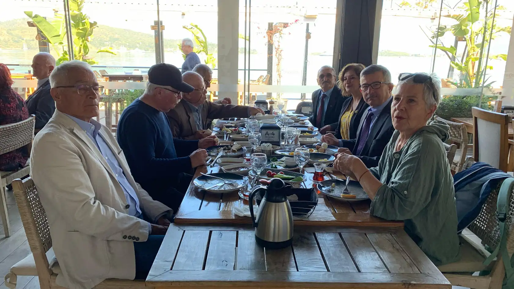 Fethiye'de Köy Enstitüleri'nin Kuruluş Yıldönümünde Dostluk Kahvaltısı