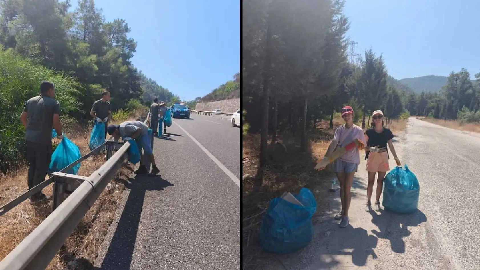 Marmaris'te 'Temiz bir doğa harekâtı'