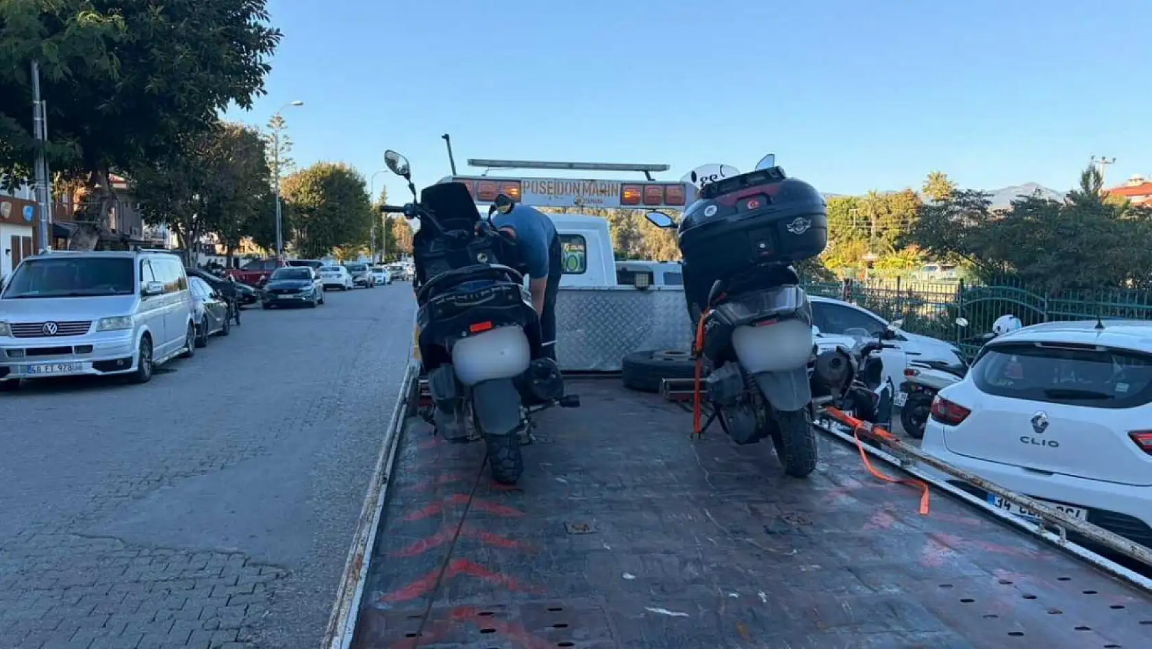 Fethiye Çalış Sahil Yolu'nda motosikletlere sıkı denetim