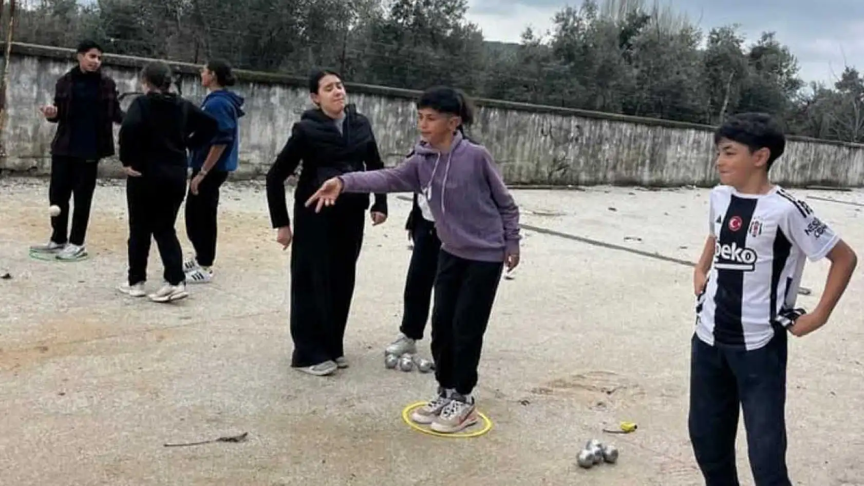 Ula'da bocce kursları dört mevsim sürüyor
