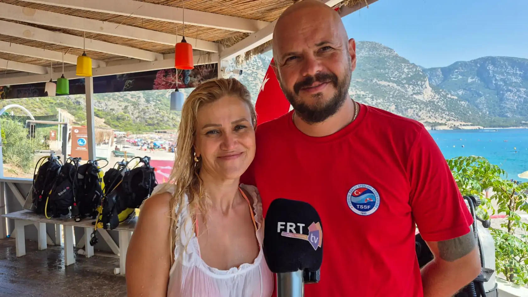 Fethiye'de Dalış Eğitmeni Çelen: 'Deneme Dalışı Yapmak İçin Yüzme Bilmeye Gerek Yok'