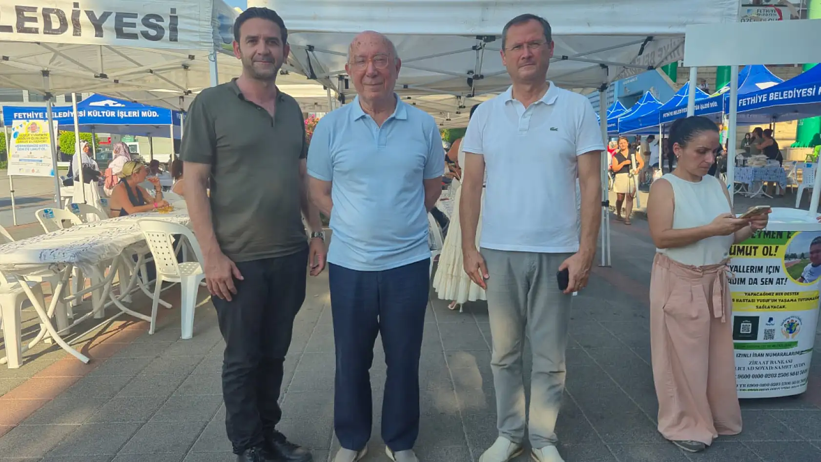 Fethiye'de Yusuf Eymen'in doğum gününde umut büyüyor