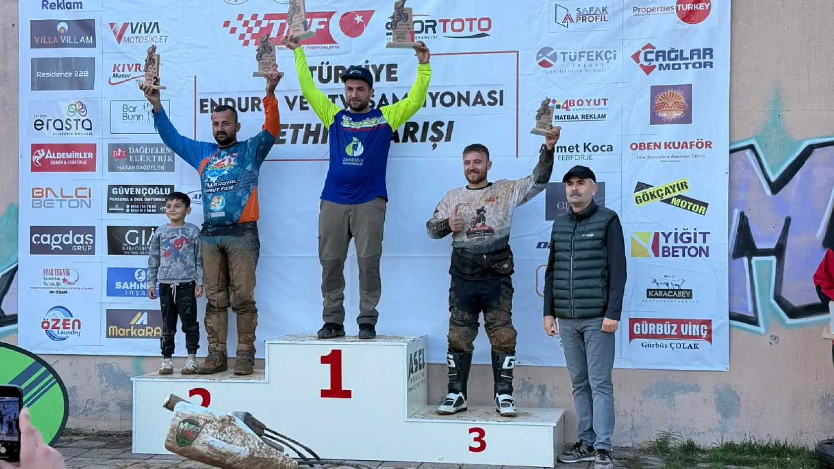 Fethiye'de Enduro ve ATV Şampiyonası Sona Erdi, Ödül Töreni Gerçekleşti