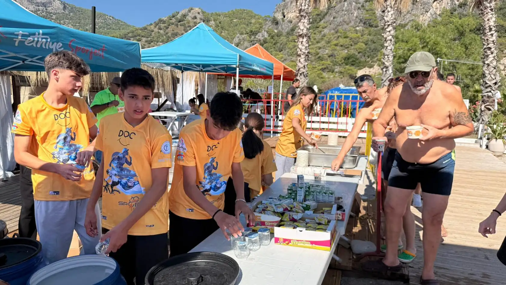 Fethiye'de 6. Uluslararası Spor Festivali'nin Startı Verildi