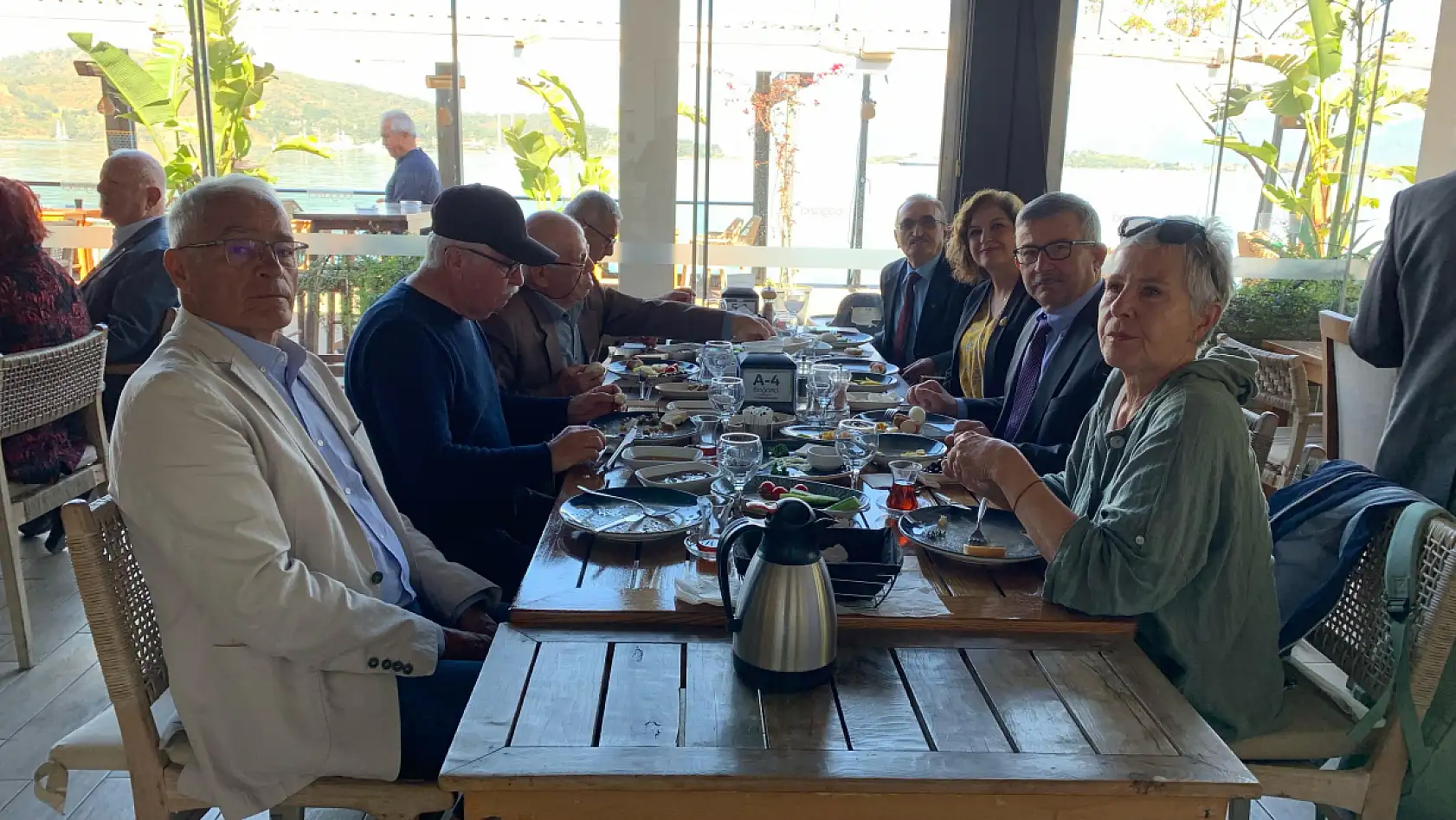 Fethiye'de Köy Enstitüleri'nin Kuruluş Yıldönümünde Dostluk Kahvaltısı