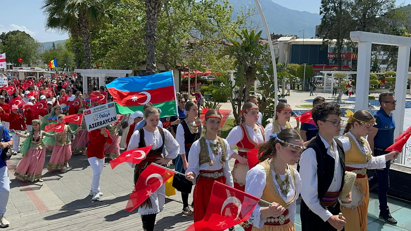 16. Uluslararası Altın Güneş Fethiye Çocuk Festivali coşkuyla kutlandı