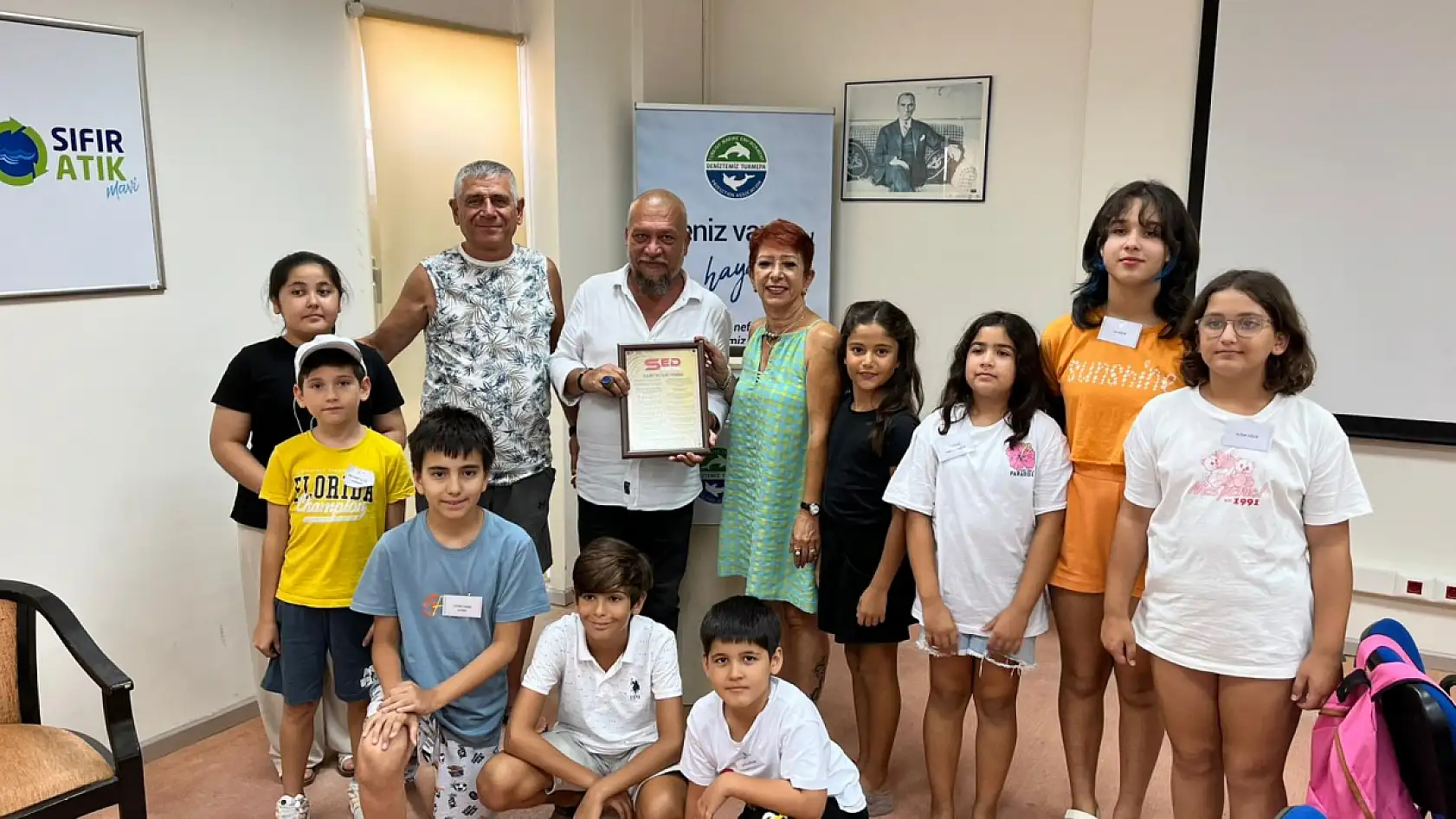 Fethiye'de Seda Köktener, Çocuklara Gazetecilik Mesleğini Anlattı
