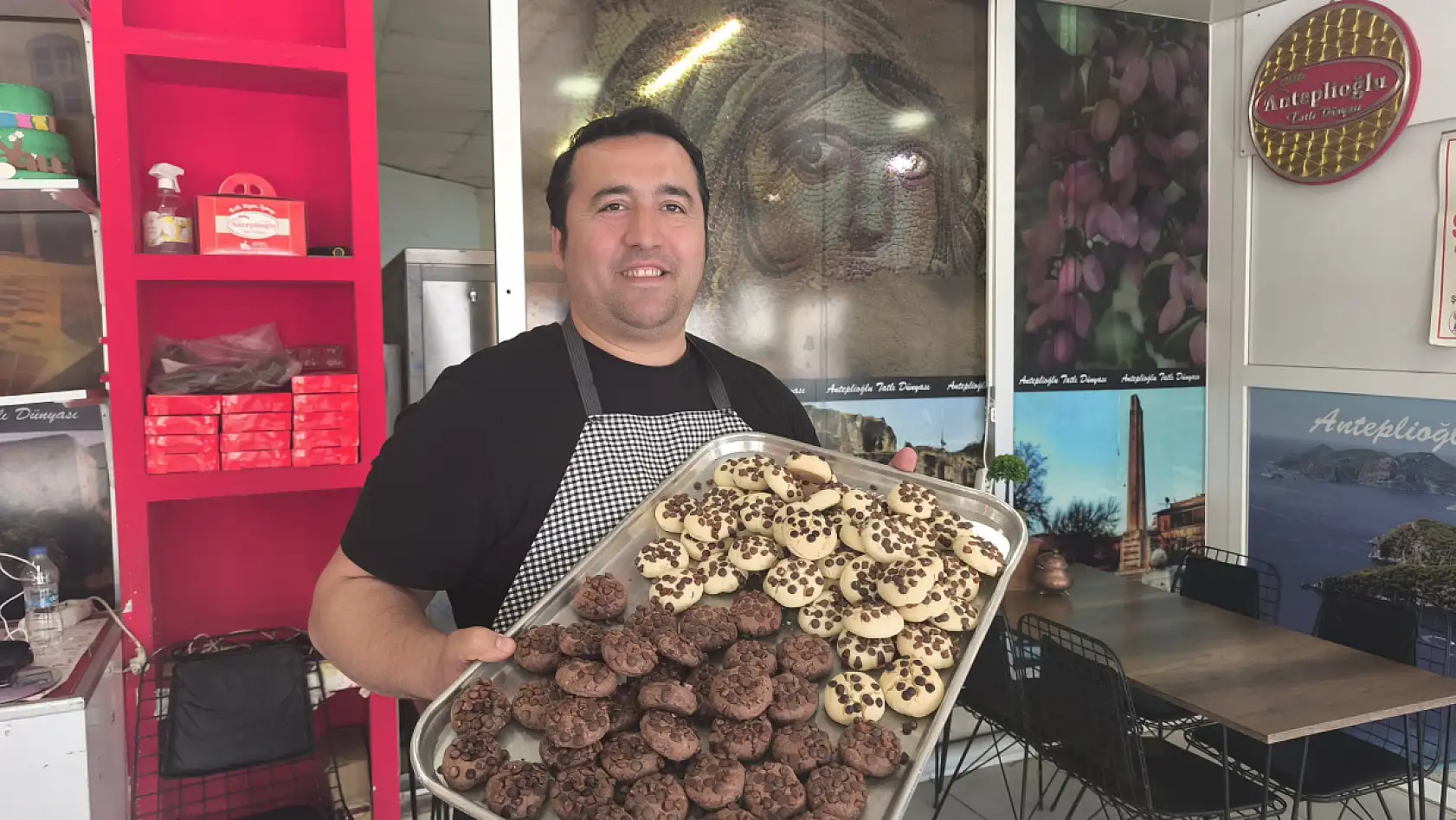 Fethiye Anteplioğlu Tatlı Dünyası'nda kuru pasta çeşitleri ilgi görüyor