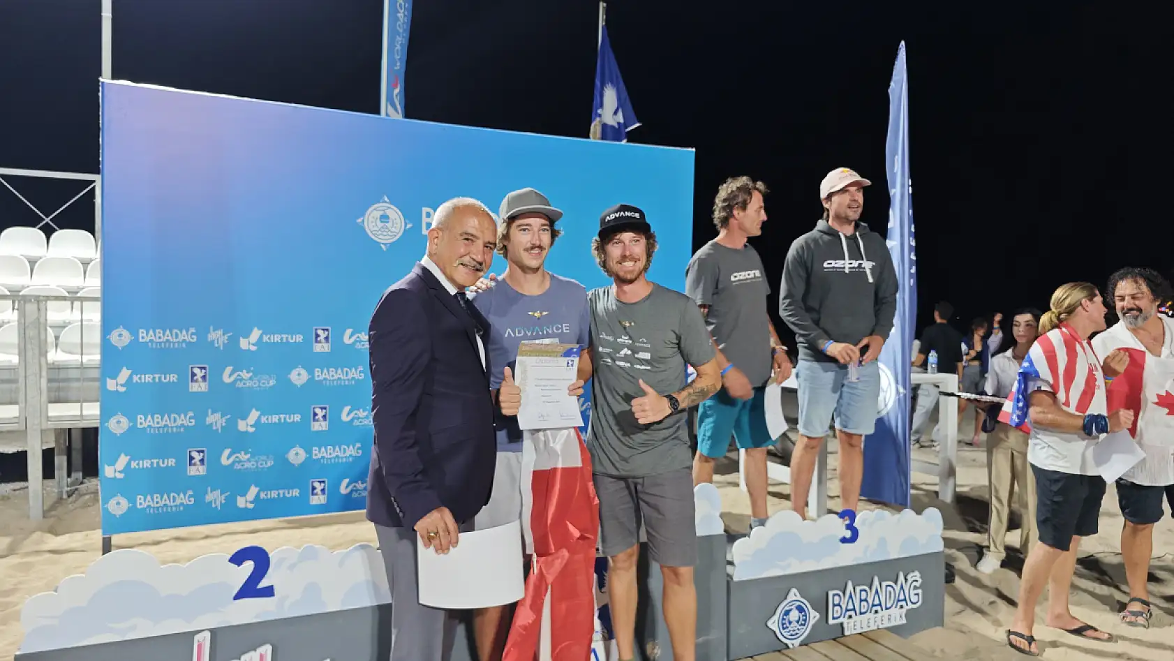 Fethiye'de Word Acro Cup finali gerçekleşti