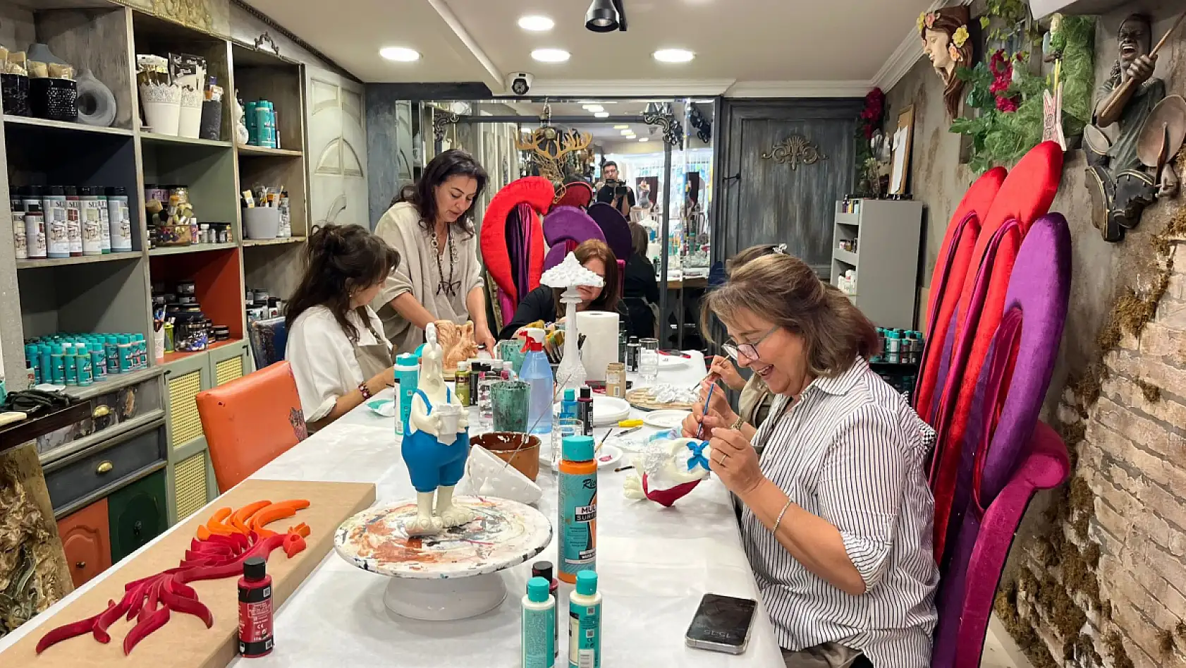 Fethiye'de sanat ile buluşma adresi: Misterio Art & Deco Sanat Atölyesi