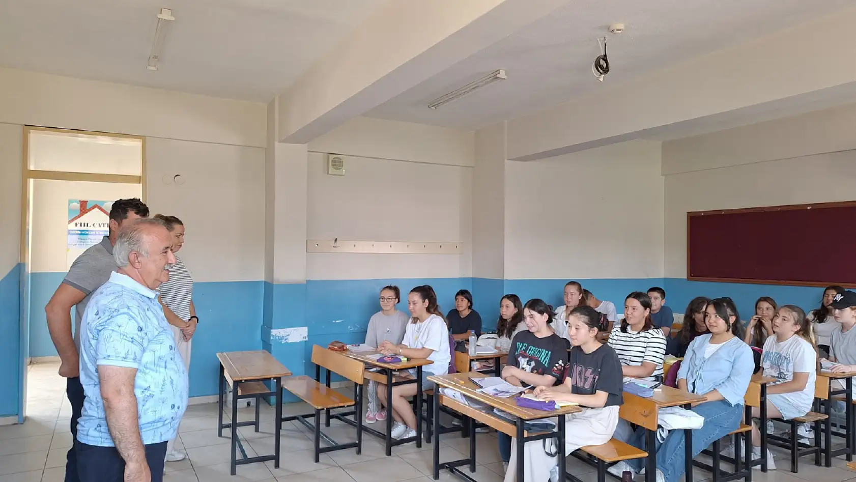 Seydikemer İlçe Milli Eğitim Müdürü İlkay Şumur'dan Yaz Kurslarına Ziyaret