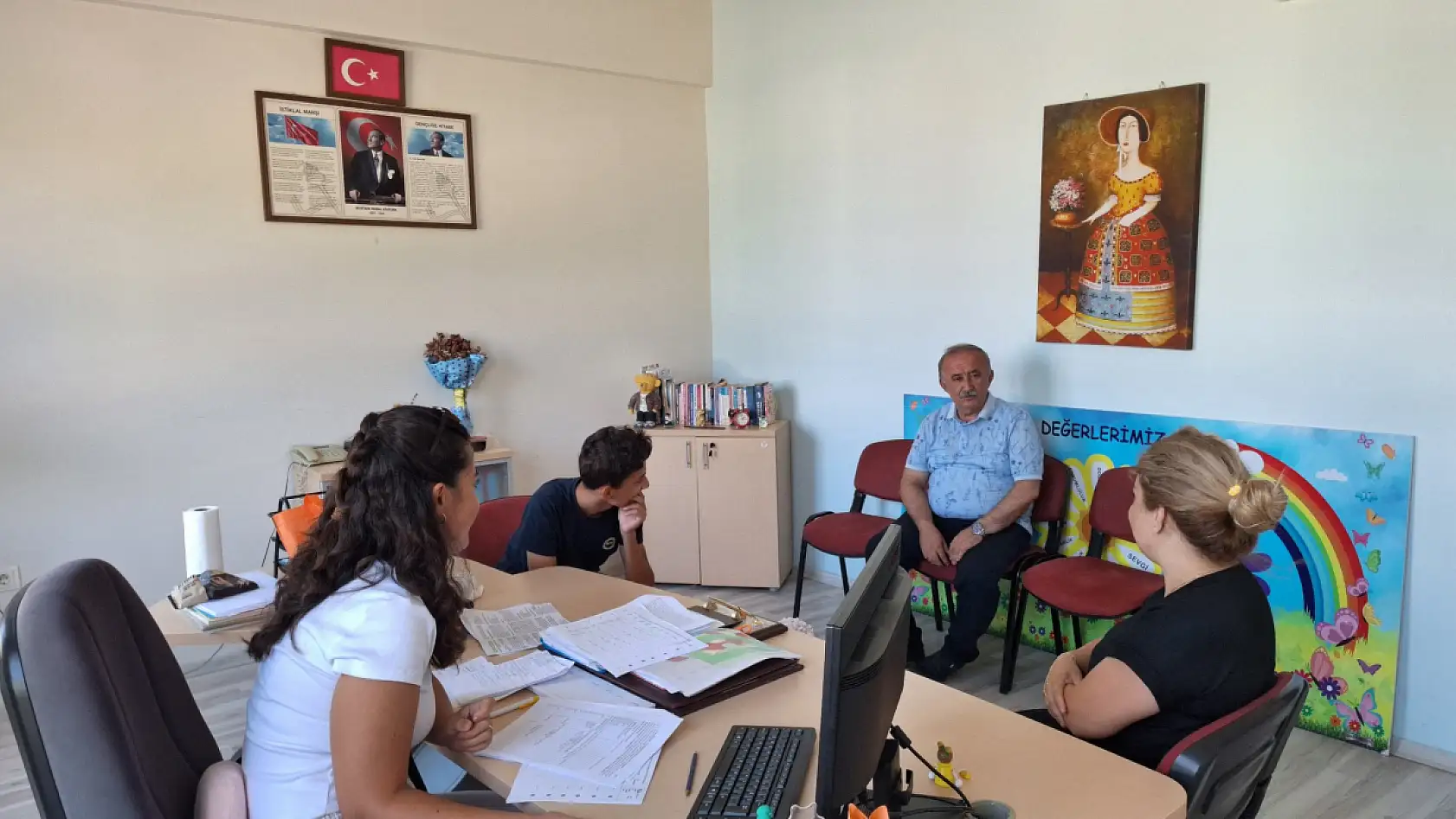 Seydikemer İlçe Milli Eğitim Müdürü İlkay Şumur'dan Yaz Kurslarına Ziyaret