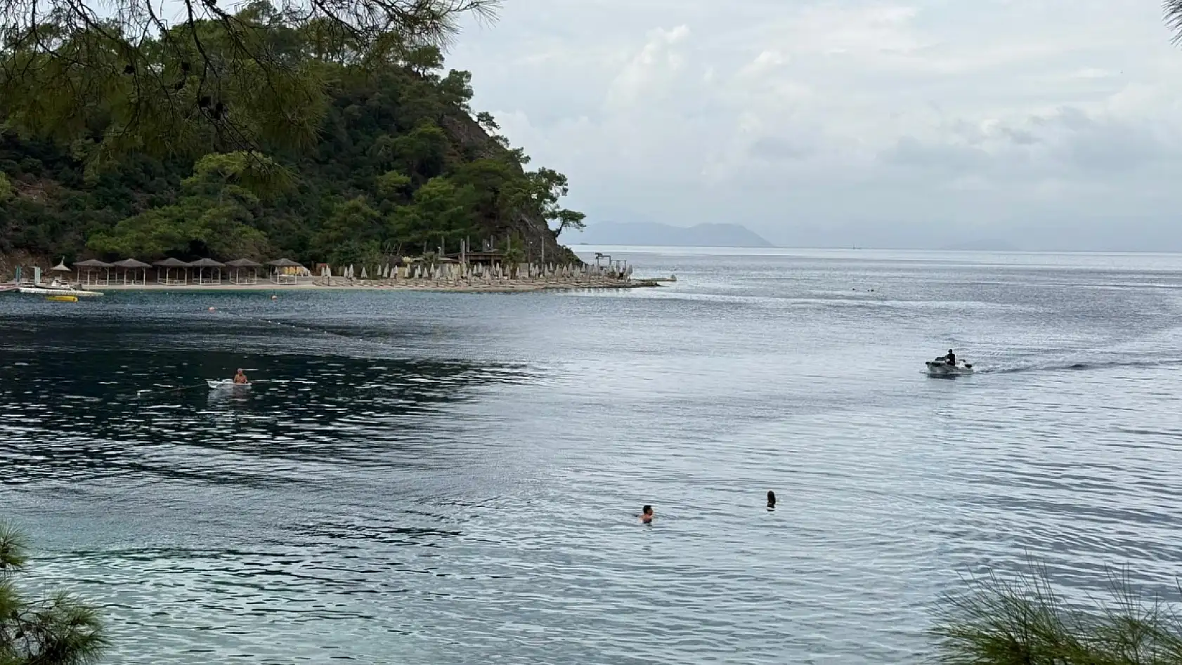 Fethiye'de Ekim ayında deniz keyfi