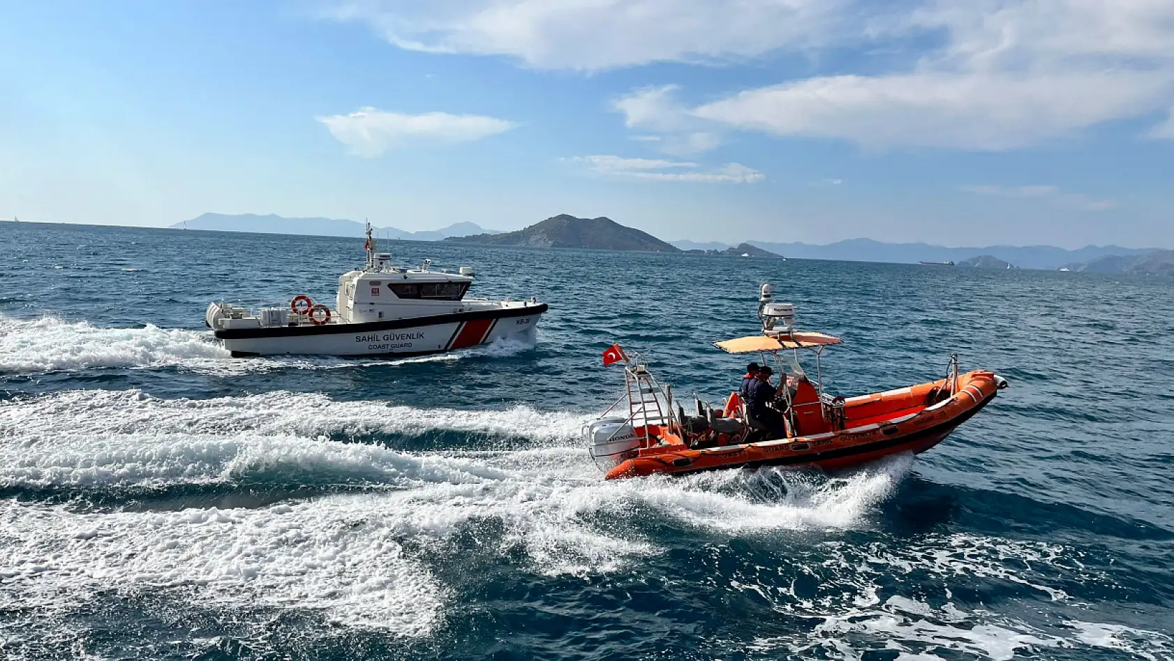 Fethiye'de tekne kortejiyle 29 Ekim coşkusu