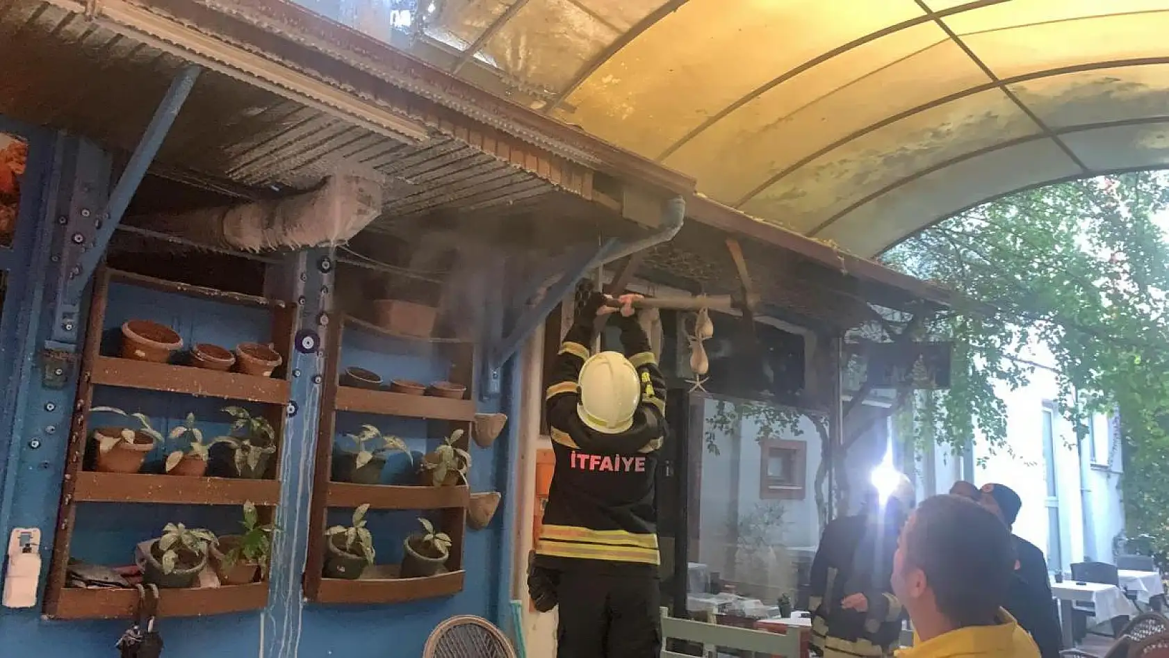 Son Dakika: Fethiye Paspatur'da korkutan yangın