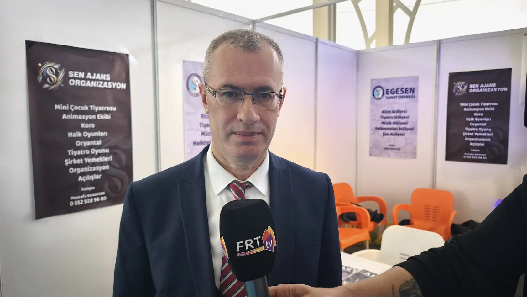 Fethiye Kaymakamı Ertaş, FETEX Fuarı'nı ziyaret etti: Ege Sen Sanat Derneği çalışmaları hakkında bilgi aldı