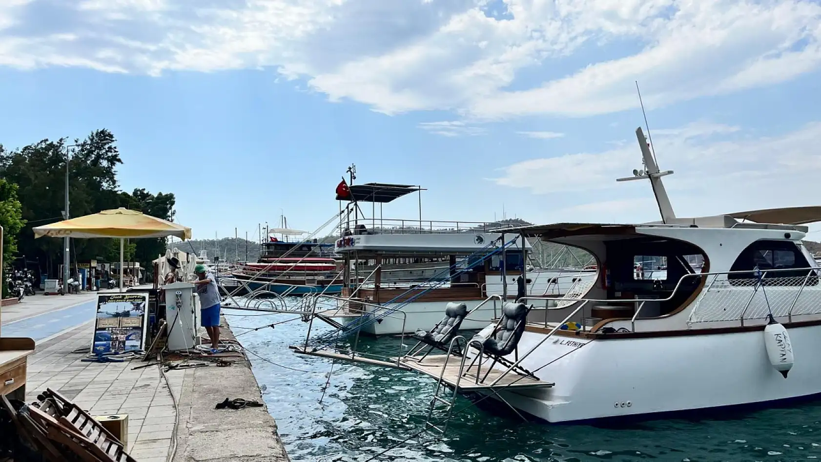 Fethiye ve Seydikemer'de Şiddetli Yağış Etkili Oldu