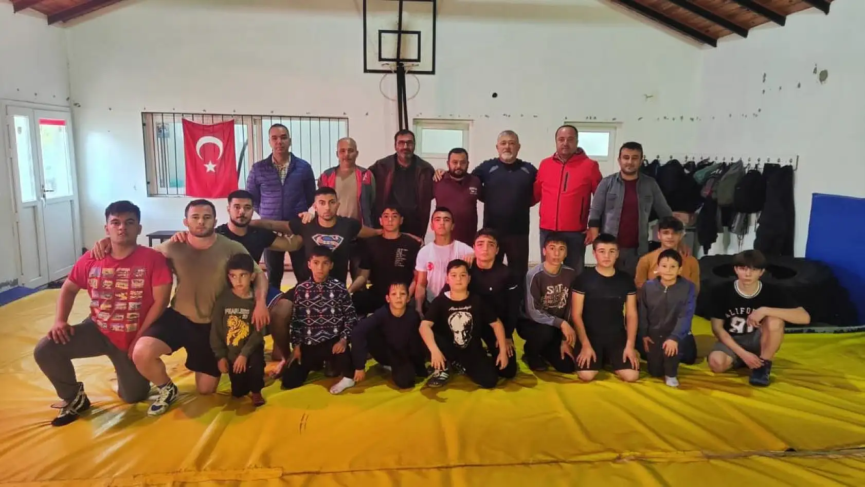Güreş Spor Kulübü Antrenmanlarına Başladı
