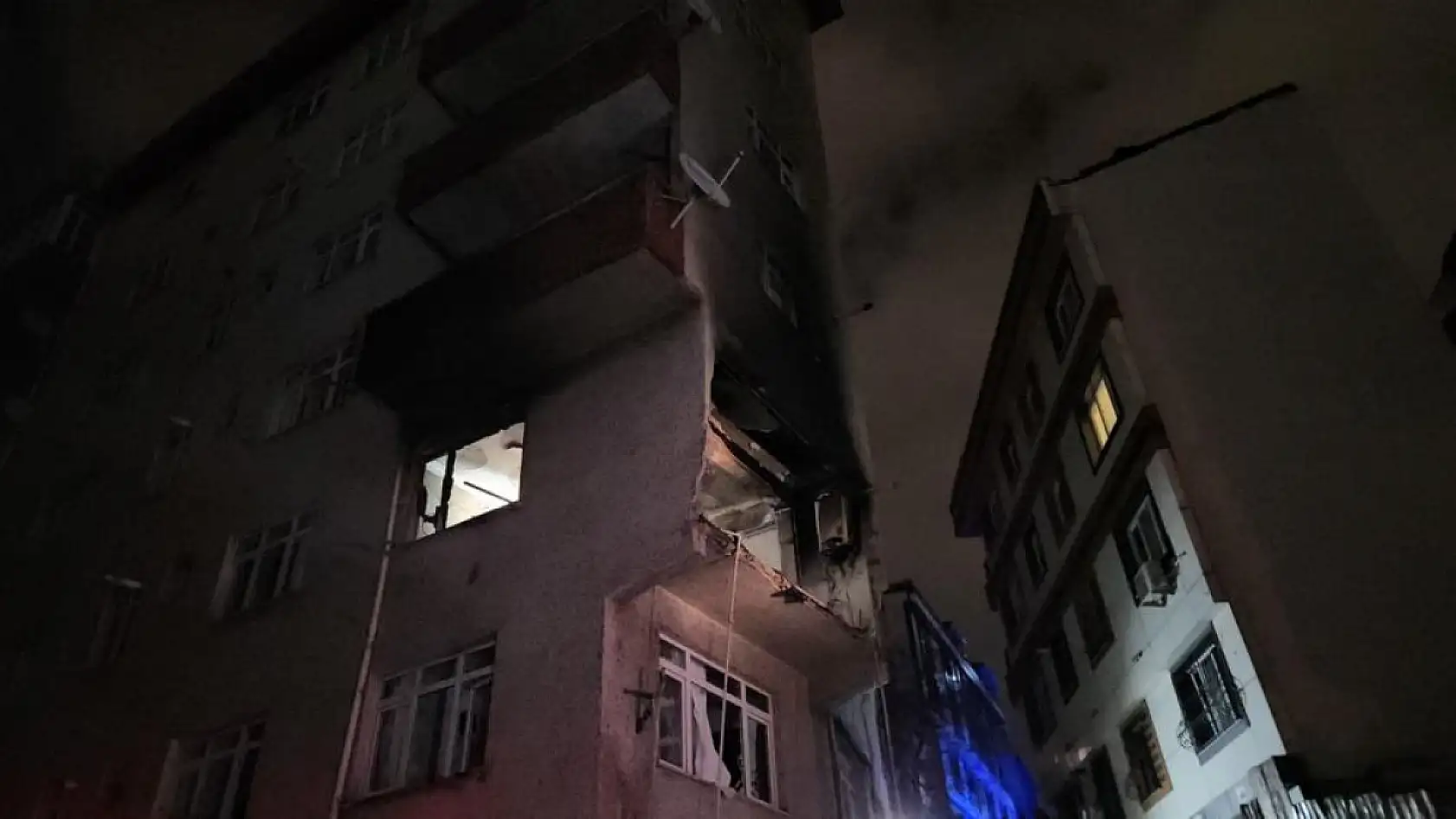 Doğalgaz patlaması: Patlamanın şiddeti gün ağarınca ortaya çıktı