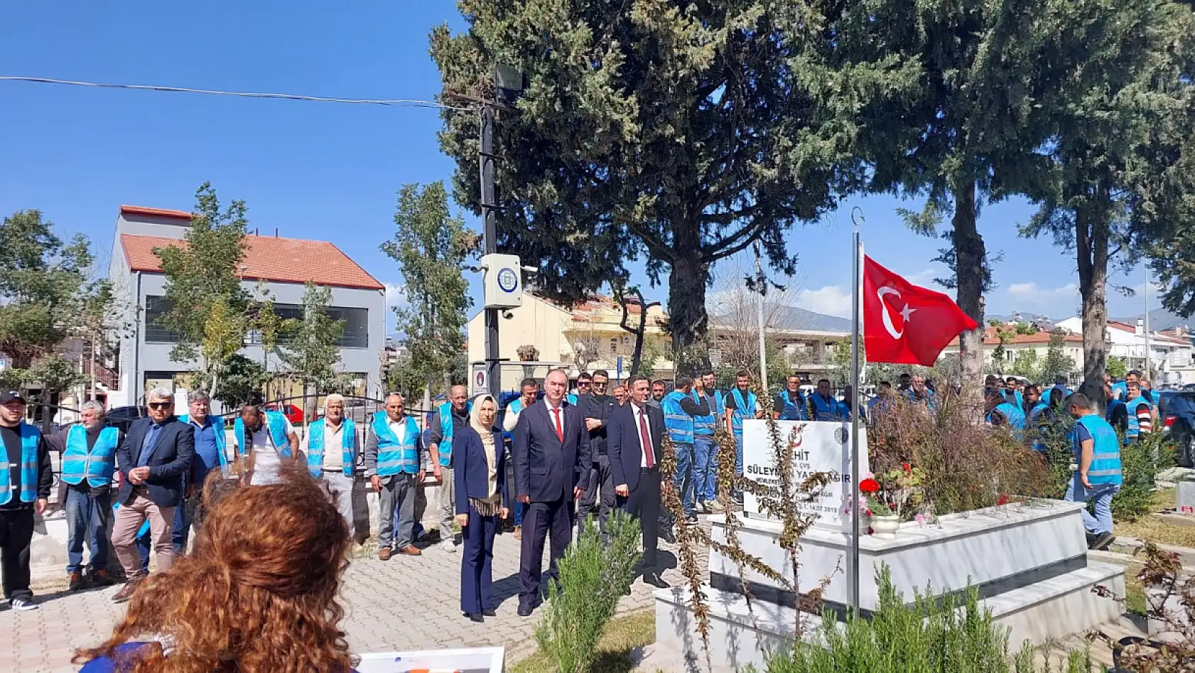 Şehit Süleyman Yasir Ağır'ın Kabri ziyaret edildi